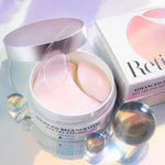 K-SECRET Advanced Regenerating Eye Gel Patches 60pcs (Retinol) / Vitamin C / Caffeine High-Potency Hydrogel Eye Patch for Wrinkles & Dark Circles _ Made in Korea